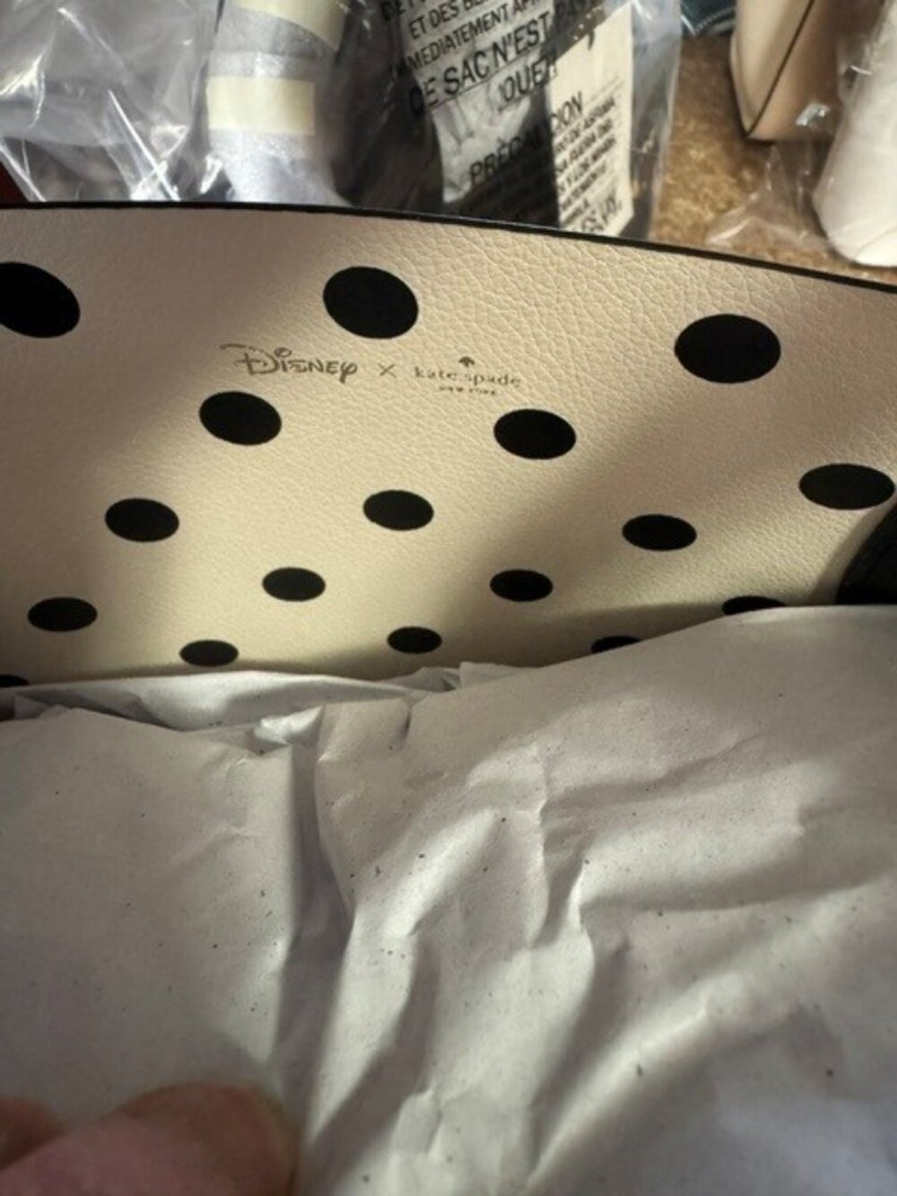 Disney Kate Spade Minnie Mouse Tote - Picture 3 of 3